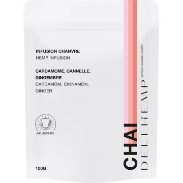 Delihemp Chaï Infusión Cáñamo Bio 100g