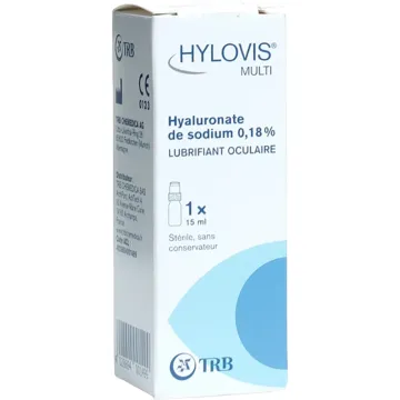 Hylovis Multi Smerende Oogdruppels 15 ml