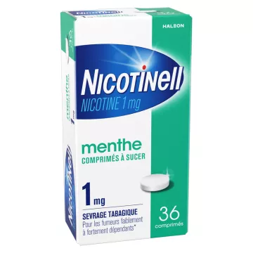 Nicotinell MINT 36 ТАБЛЕТКИ 1 мг SUCK