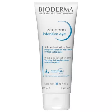 Bioderma Atoderm Intensive Eye Soin Anti-irritation Paupières 100 ml