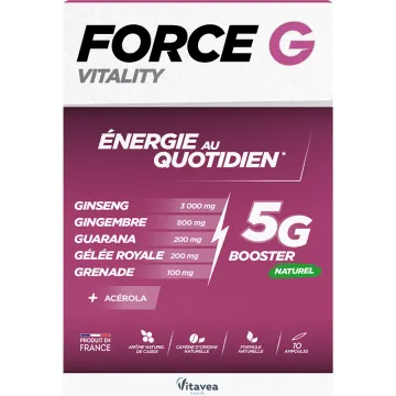 Vitavea Force G Vitalidad Bio 20 ampollas