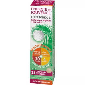 Jouvence Energie Effet Tonique 15 Chewable Tablets 