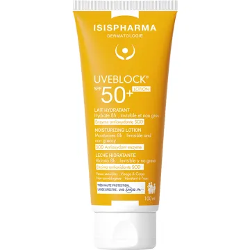 Uveblock Leche Hidratante SPF50+ Isispharma 100ml