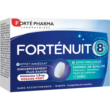Forté Pharma Forténuit 8H 15 tablets