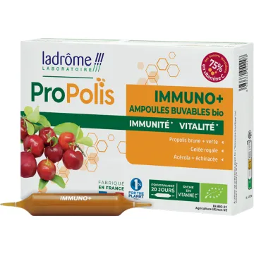 Ladrôme Propolis Immuno+ Bio 20 ampoules