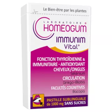 Homeogum Immunim Vital Pastiglia Sublinguale 40g