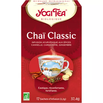 Yogi Tea Klassieke kruidenthee Ayurvedische infusie 17 theezakjes