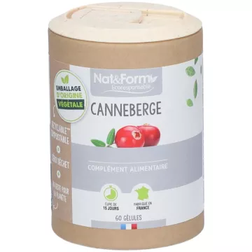 Nat & Form Canneberge 7% 60 Gélules 