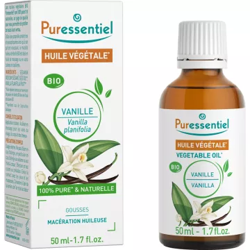 Puressentiel Olio vegetale di vaniglia biologico 50 ml