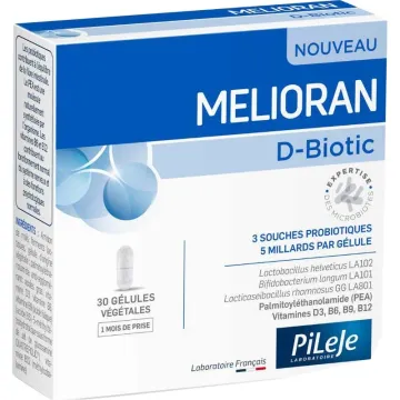PiLeJe Melioran D-Biotic 30 capsules