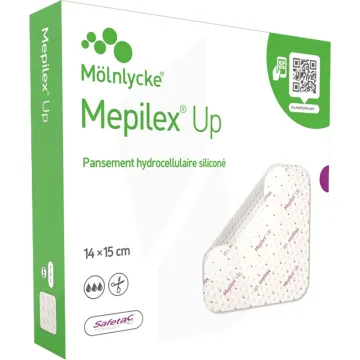Силиконовая гидроцеллюлярная повязка Mepilex UP