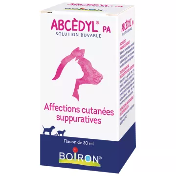Abcedyl PA Boiron homeopathie vétérinaire 30 ml