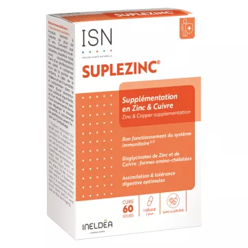 Ineldea Suplezinc 60 cápsulas