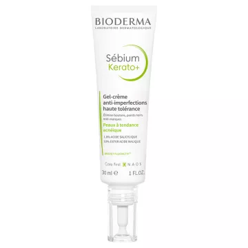 Bioderma Sebium Kerato+ Gel-Crème Anti-Imperfections 30 ml