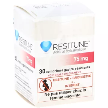 Resitune - Aspirin 75 mg oder 100mg magensaftresistente Tabletten