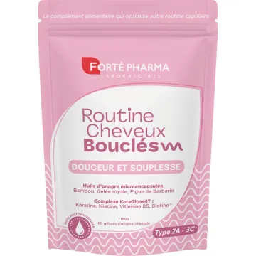 Forté Pharma Expert Routine Cheveux Bouclés 60 gélules