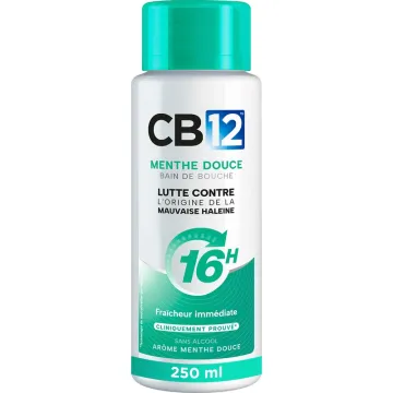 CB12 Menta Suave Enxaguante Bucal 250 ml