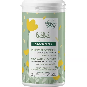 Polvo Protector de Caléndula BIO Klorane Bébé