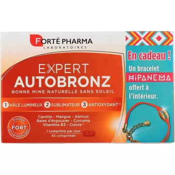 Forté Pharma Expert Autobronz Bonne Mine Naturelle comprimés
