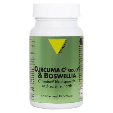 Vitall + Turmeric C3 Reduct and Boswellia Vegetable Capsules