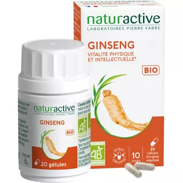 Capsule di ginseng biologico Naturactive