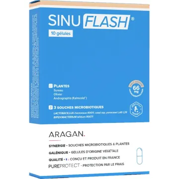 SynActifs Sinuflash 10 cápsulas