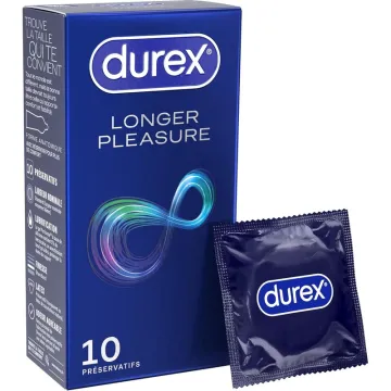 Durex Longer Pleasure, 10 condoms