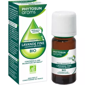 Органическое эфирное масло лаванды Phytosun Aroms