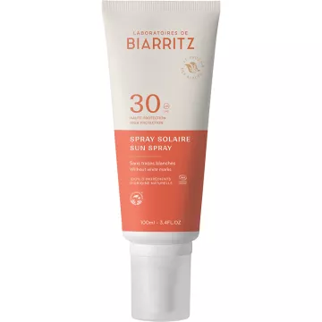 Biarritz Spray solare biologico SPF30 100 ml