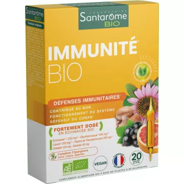 Santarome Immunity Organic 20 ampolas 10ml