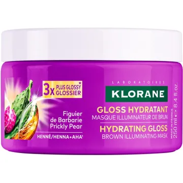 Klorane Gloss Hydratant Masque Illuminateur de Brun 250 ml