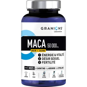 Maca 50 000 mg 60 comprimés Granions