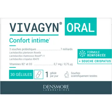 Vivagyn Densmore Voie Orale Probiotique 30 Gélules