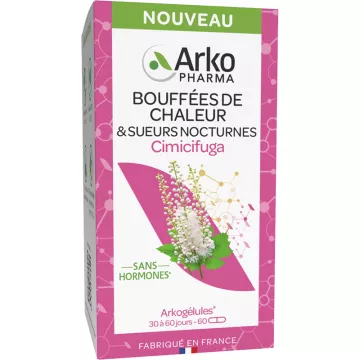 Arkogélules Cimicifuga Menopauze 60 capsules