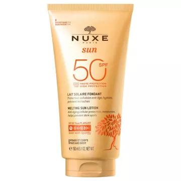 Nuxe Sun Lait Fondant Visage et Corps SPF 50 150 ml