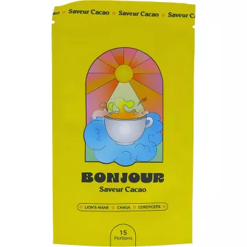 Bonjour Drink with Adaptogenic Mushrooms Cocoa Flavor 90g