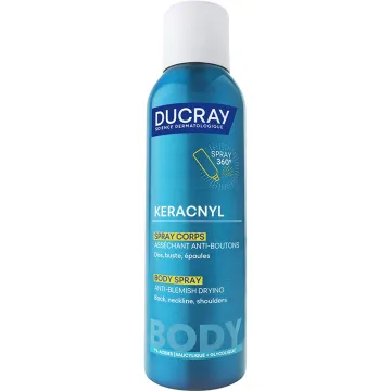 Keracnyl Spray corporal secante antiacné Ducray 150 ml