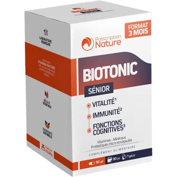 Prescription Nature Biotonic Seniors 90 Capsules