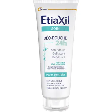 Etiaxil Trattamento deodorante e doccia 24 ore per pelli sensibili 200 ml