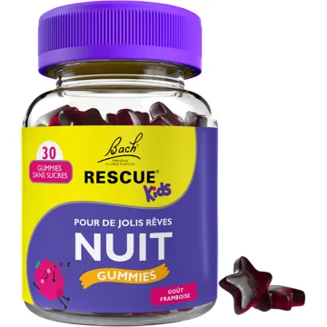 Rescue Kids Nuit Jolis Rêves 30 Gomme Framboise