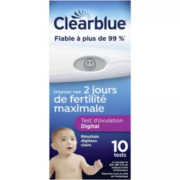 Clearblue Test de ovulación Caja de 10