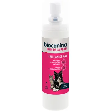 Biocanispray Solución Desinfectante para Perros y Gatos 100 ml