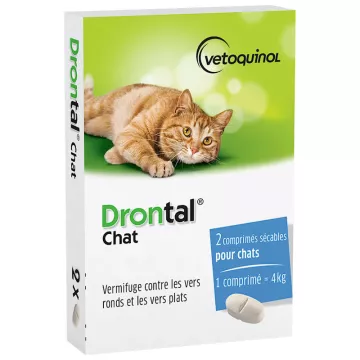 Дронтал для кошек против глистов Ветохинол