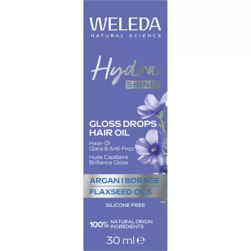 Weleda Hydra-Shine Gloss Hair Oil 30ml