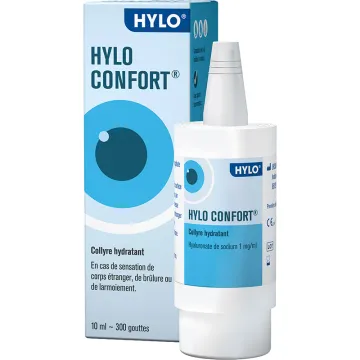Hylo Confort Feuchtigkeitsspendende Augentropfen 10 ml