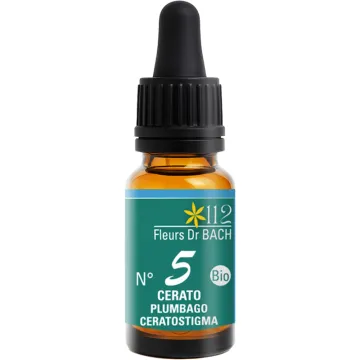 Fleurs de Bach Inebios Cerato Plumbago 10 ml N°5