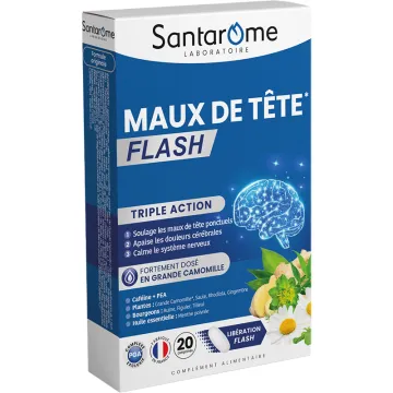 Santarome Flash Dor de Cabeça 20 Comprimidos