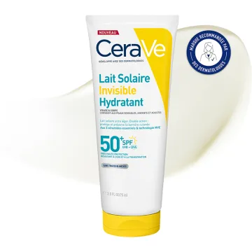 CeraVe Invisible Latte Solare Idratante SPF50+ Viso e Corpo
