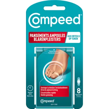 Compeed Ampoules aux Orteils 8 pansements