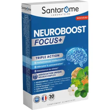 Santarome Neuroboost Focus+ 30 comprimidos